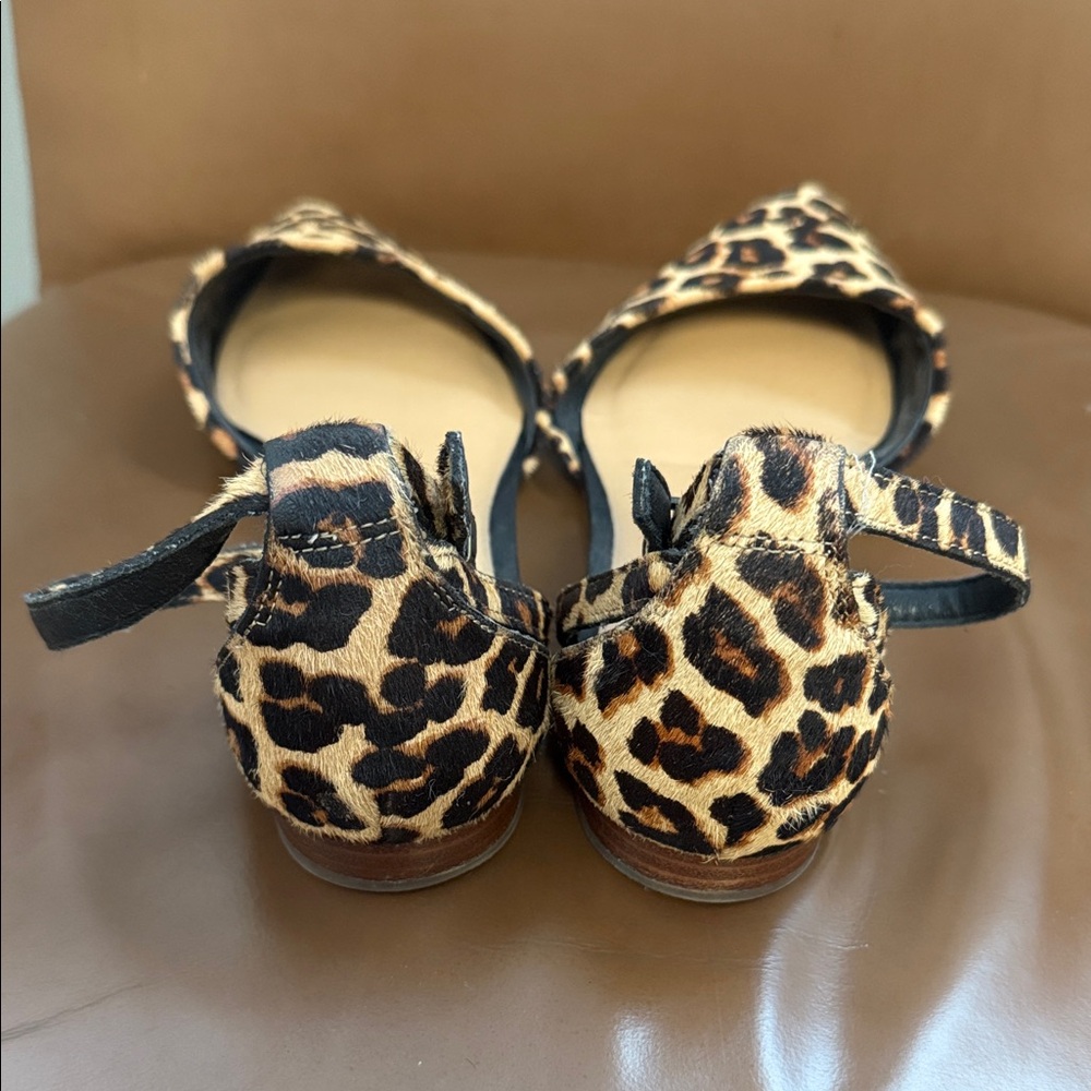 Crown Vintage Leopard Print Flats - Picture 3 of 5